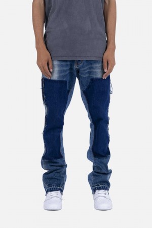 Mnml B118 Work Flare Denim Flare Denim Blue | KK98-N6BF