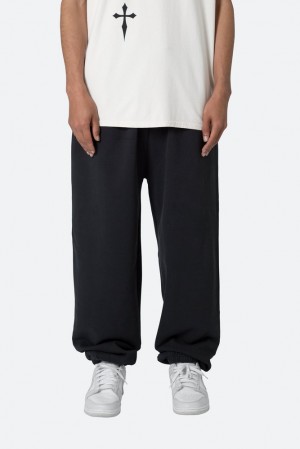 Mnml Baggy Sweatpants Sweatpants Black | JT32-F0RU