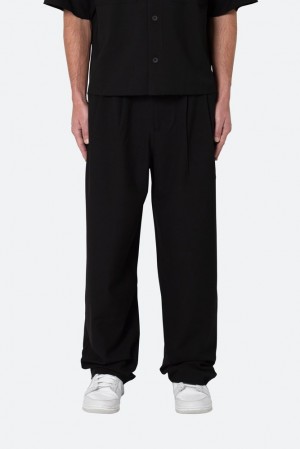 Mnml Baggy Trouser Pants Pants & Chinos Black | OX66-F6FS