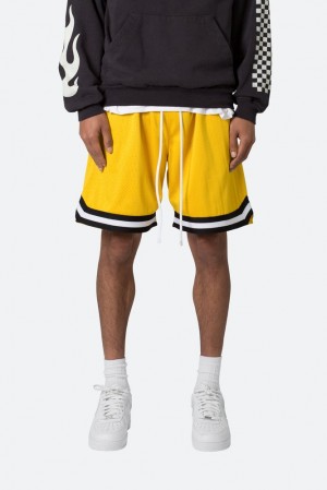 Mnml Basic Basketball Shorts Shorts Yellow | TI05-V5EN