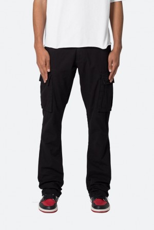 Mnml Bootcut Cargo Pants Cargos Black | OY08-U8GL