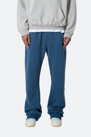 Mnml Bootcut Sweatpants Sweatpants Vintage Cobalt | SA47-B2DW