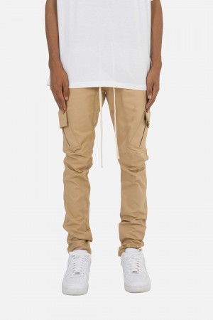 Mnml Cargo Drawcord II Pants Cargos Khaki | TA01-Z8XR