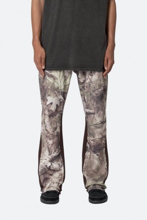 Mnml Contrast Bootcut Sweatpants Sweatpants Hunter Camo | OG53-D6QS