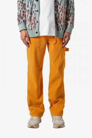 Mnml Corduroy Carpenter Pants Pants & Chinos Gold | OD77-D5VA