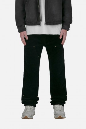 Mnml Corduroy Work Pants Pants & Chinos Black | KG47-W1ZG