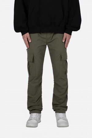 Mnml Cropped Baggy Cargo Cargos Green | VD10-L5WE