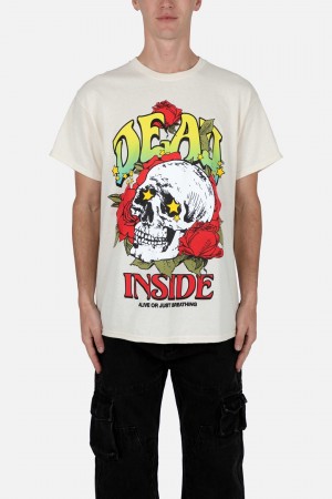 Mnml Dead Inside Tee Tanks Natural | YZ90-H1UG