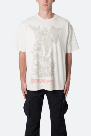 Mnml Defeat Your Demons Tee Tees Off White | UA63-R0AN