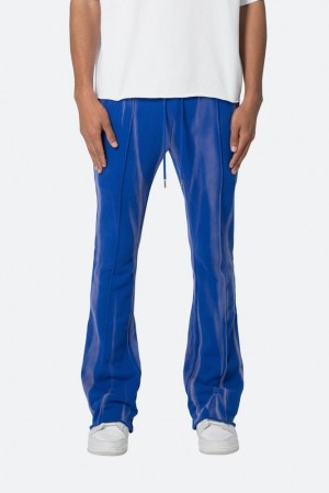 Mnml French Terry Flare Sweatpants Sweatpants Blue | NV72-V5XH