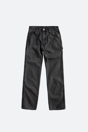 Mnml Good Carpenter Pants Pants & Chinos Vintage Black | VE62-L6IQ