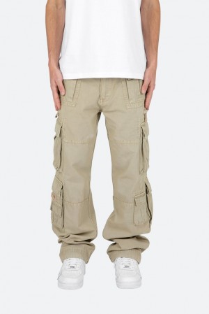 Mnml Military Cargo Pants Cargos BROWN | XH75-Z2MB