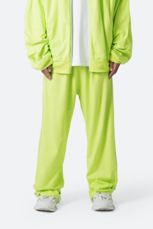 Mnml Oversized Jersey Track Pants Track Pants Acid Lime | HL28-V8ZW