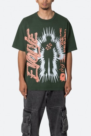 Mnml Personal Evolution Tee Tees Green | FZ49-A9BP