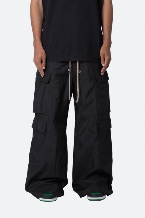 Mnml Rave Double Cargo Pants Cargos Black | BU39-O5HL