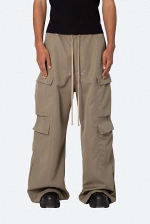 Mnml Rave Double Cargo Pants Cargos Olive | BQ86-F2NH