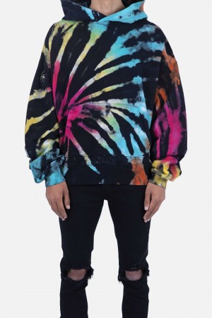 Mnml Reverse Spiral Hoodie Sweatshirts Multi | FF07-T7QZ