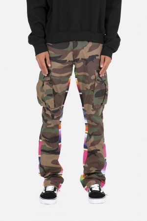 Mnml Serape Bootcut Cargo Pants Cargos Camo | LH89-G0JQ