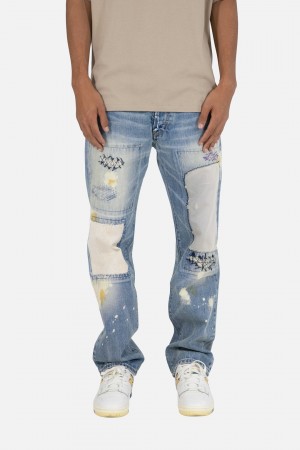 Mnml V274 Baggy Denim Baggy Denim Blue | ZJ34-W7CK