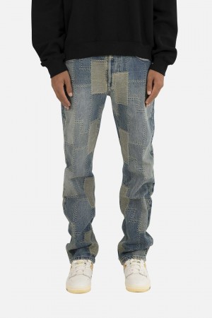 Mnml V297 Baggy Denim Baggy Denim Blue | XJ30-V0PV