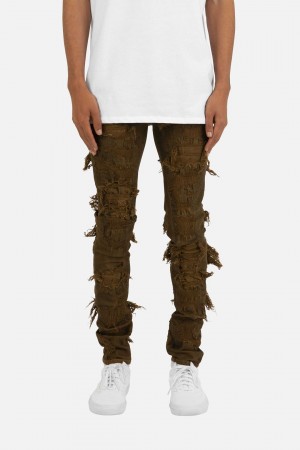 Mnml X289 Skinny Denim Skinny Denim BROWN | GX14-F8CY