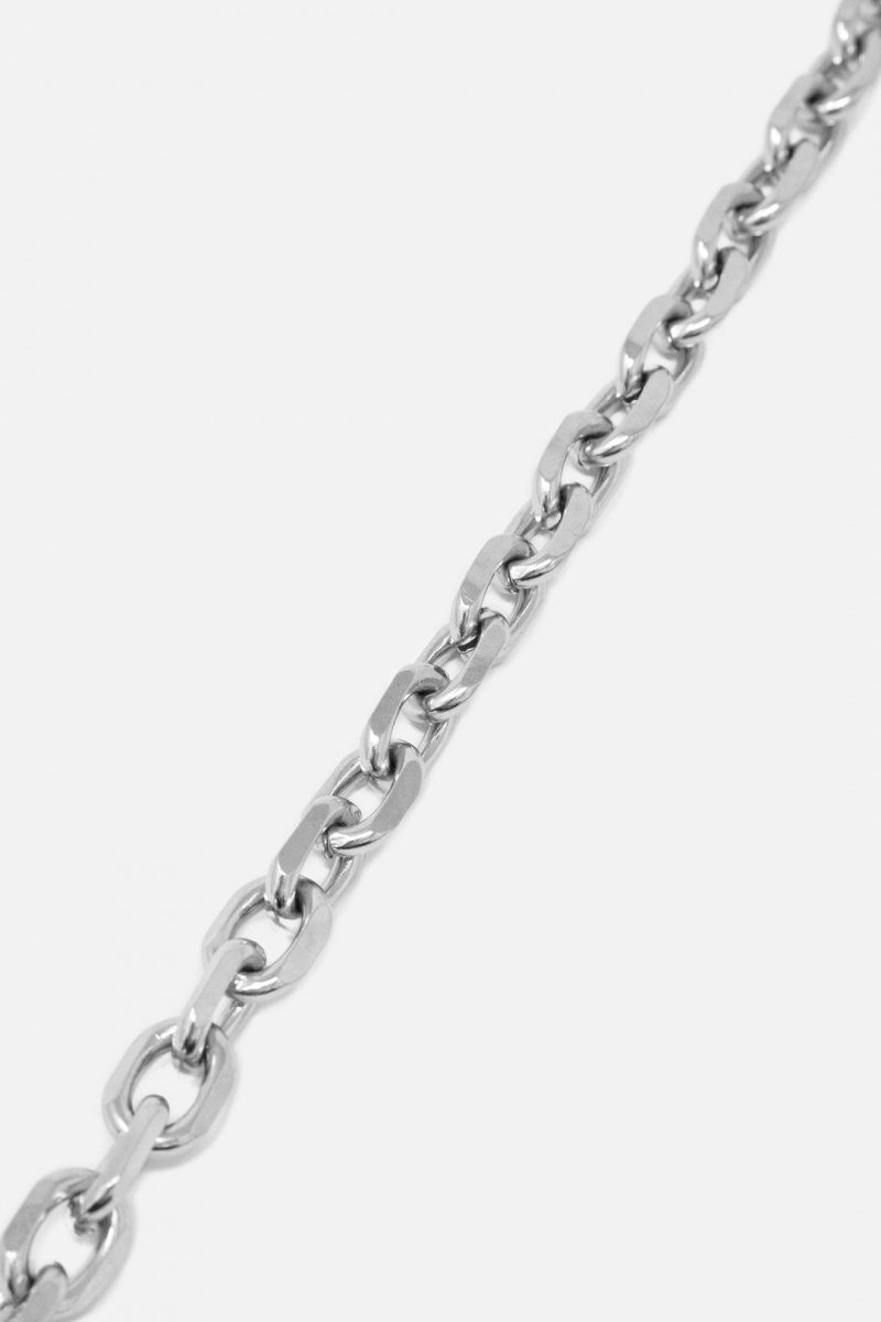 Mnml A7 Link Wallet Chain Jewelry Silver | FF21-W0XK