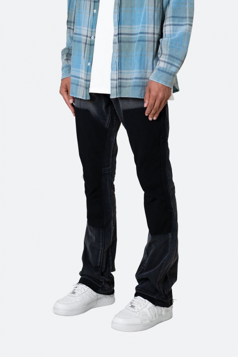 Mnml B501 Flare Denim Flare Denim Black | ZB10-C4UF