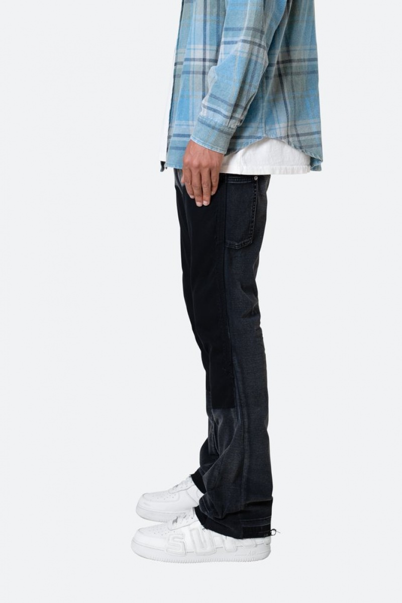 Mnml B501 Flare Denim Flare Denim Black | ZB10-C4UF