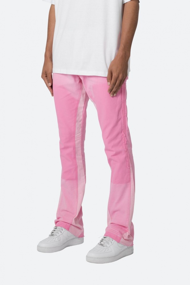 Mnml B501 Flare Denim Flare Denim Pink | HG17-G3UD