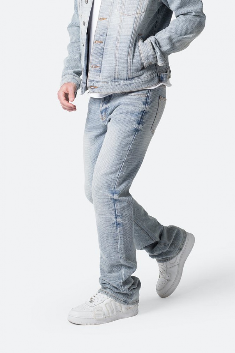 Mnml B575 Western Flare Denim Flare Denim Blue | OY02-H0SQ