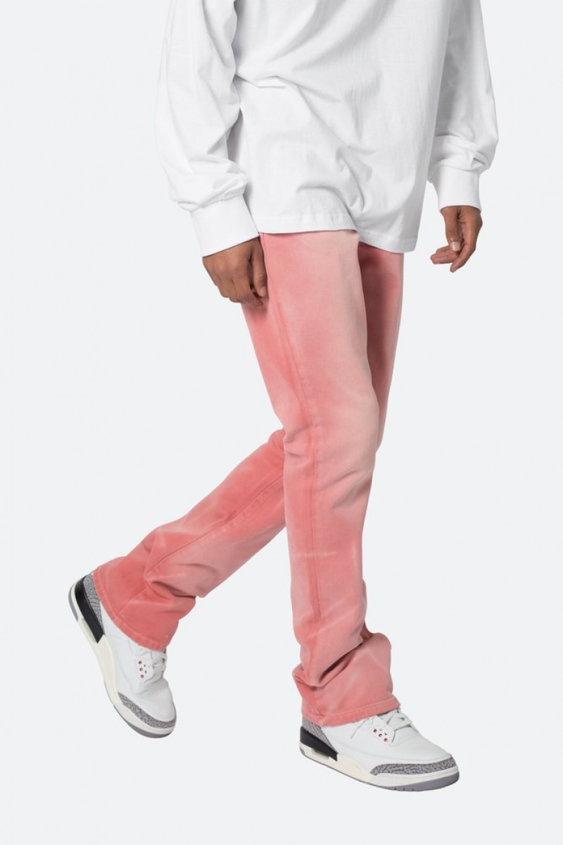 Mnml B593 Beach Flare Denim Flare Denim Pink | RJ84-S2TX