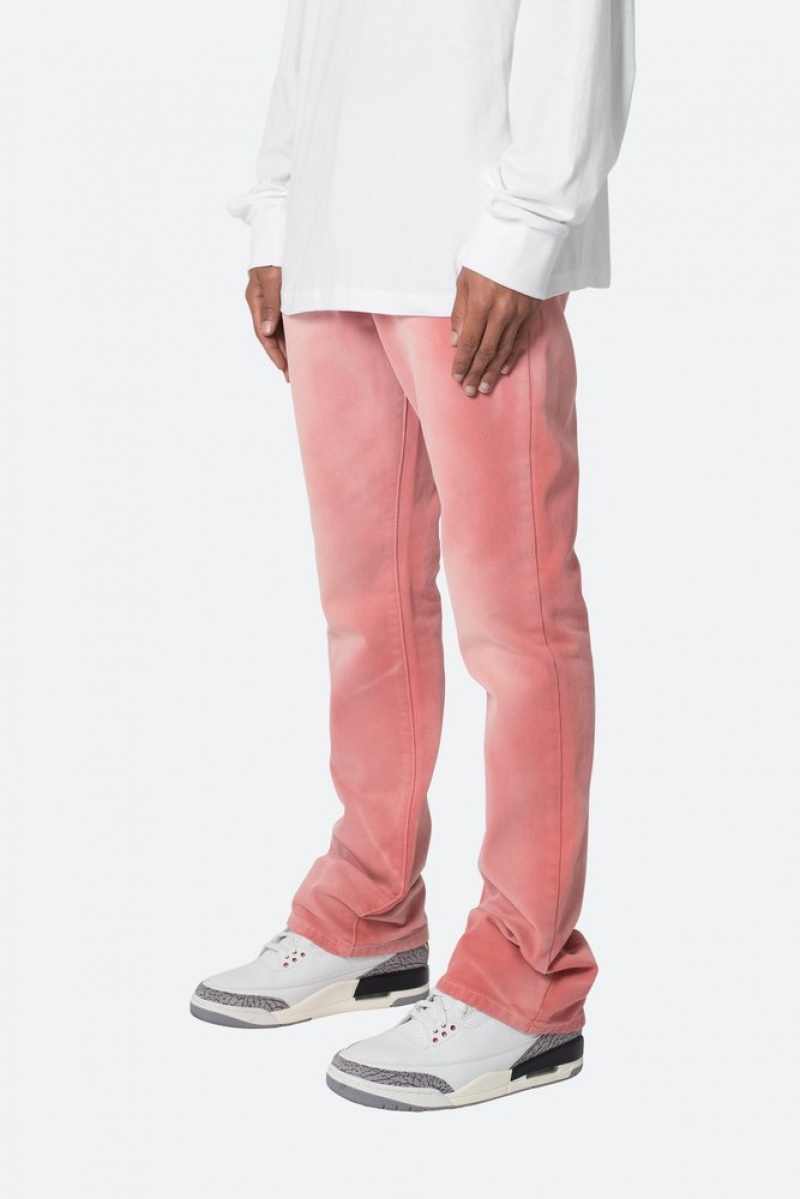 Mnml B593 Beach Flare Denim Flare Denim Pink | RJ84-S2TX