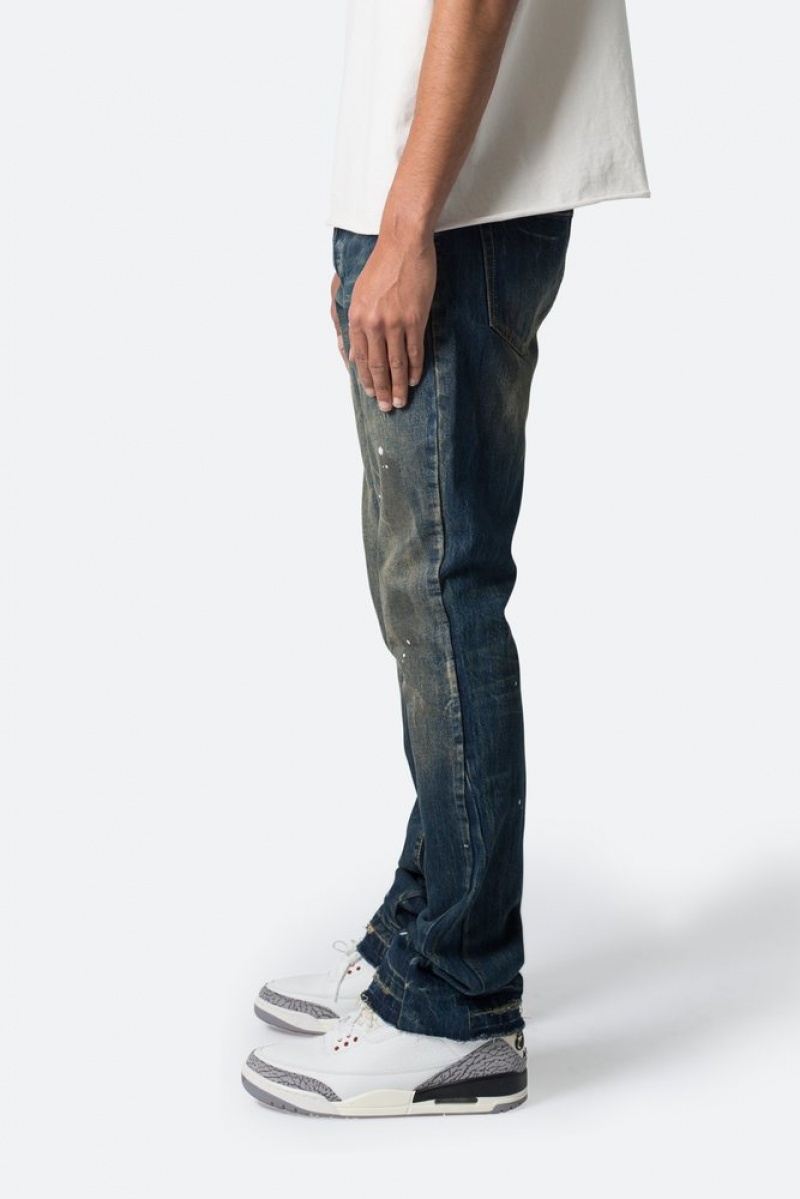 Mnml B614 Flare Denim Flare Denim Blue | AK63-W3EJ