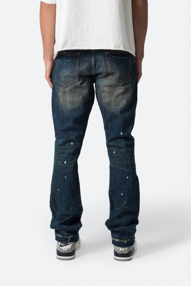 Mnml B614 Flare Denim Flare Denim Blue | AK63-W3EJ