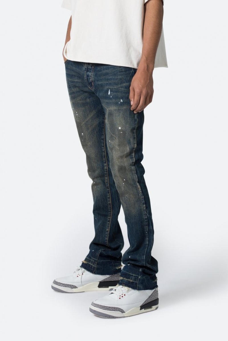 Mnml B614 Flare Denim Flare Denim Blue | AK63-W3EJ