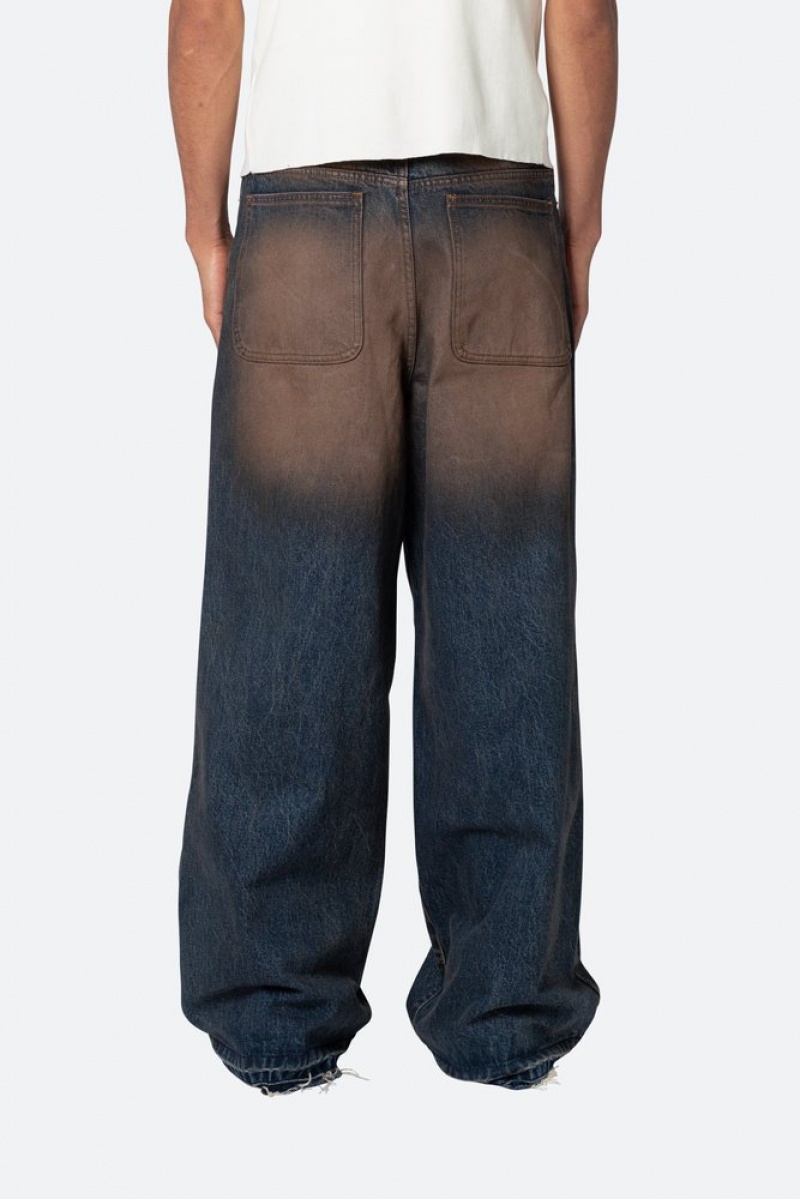 Mnml Baggy Rave Denim Baggy Denim Rust | UM25-V4GM