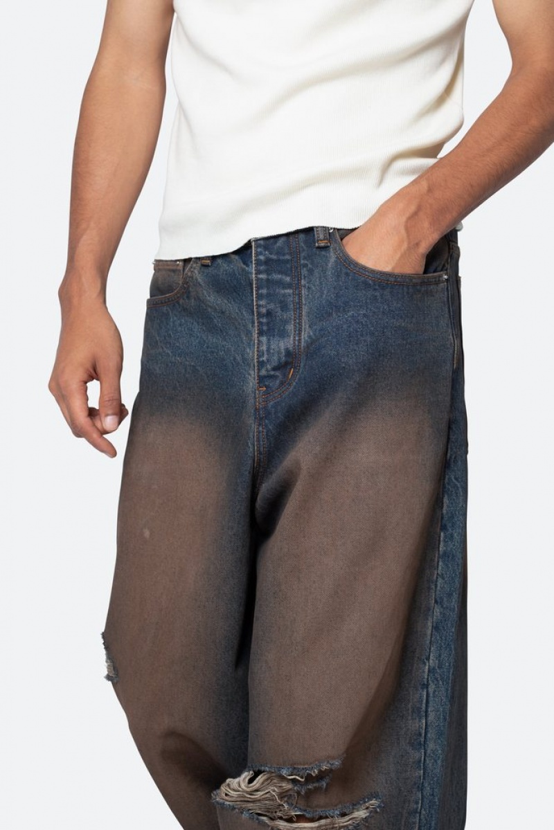 Mnml Baggy Rave Denim Baggy Denim Rust | UM25-V4GM