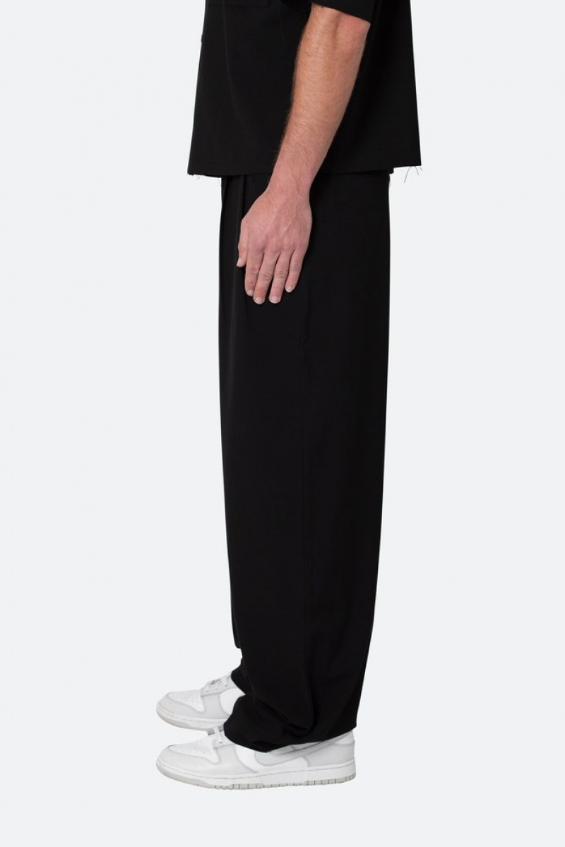 Mnml Baggy Trouser Pants Pants & Chinos Black | OX66-F6FS