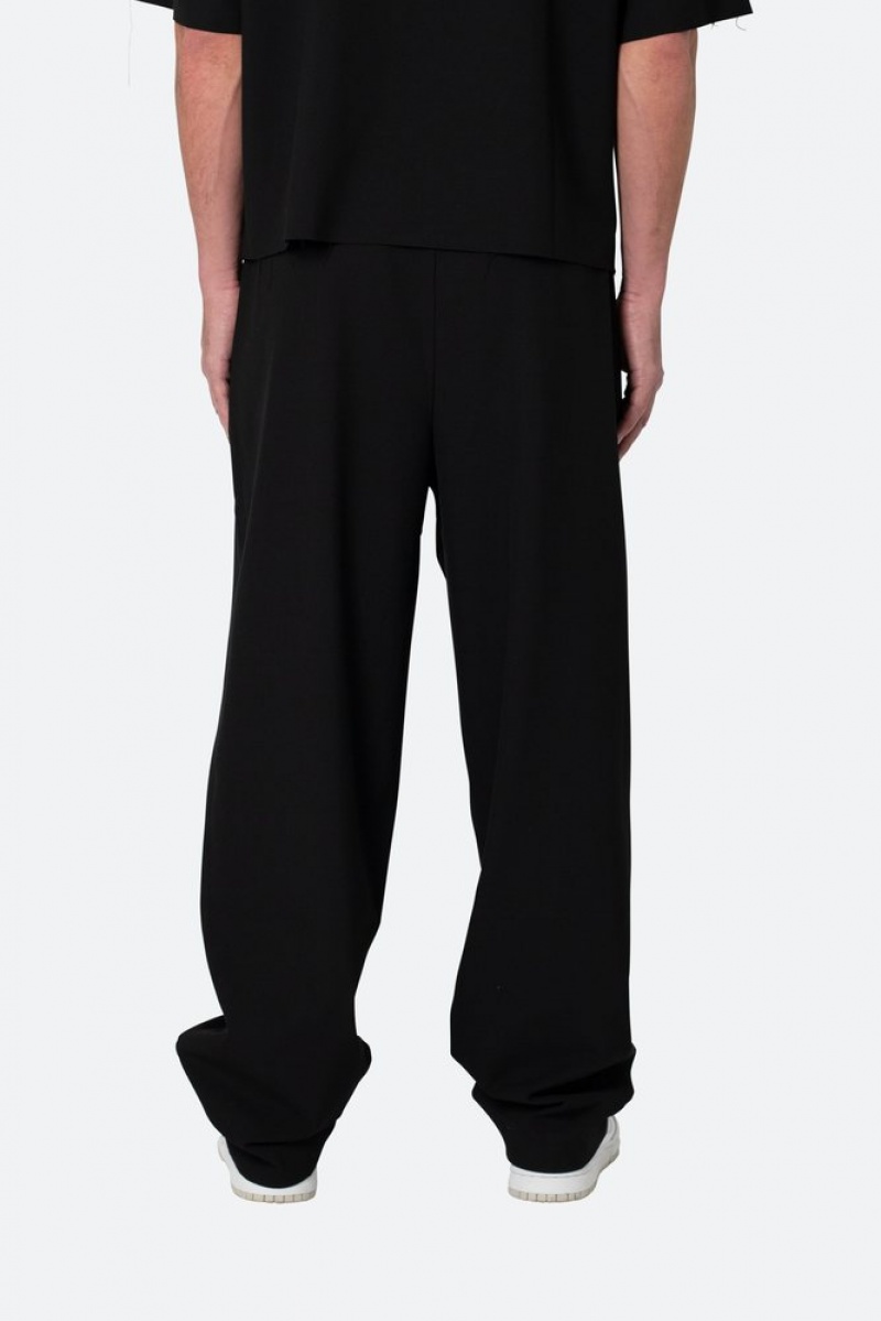 Mnml Baggy Trouser Pants Pants & Chinos Black | OX66-F6FS