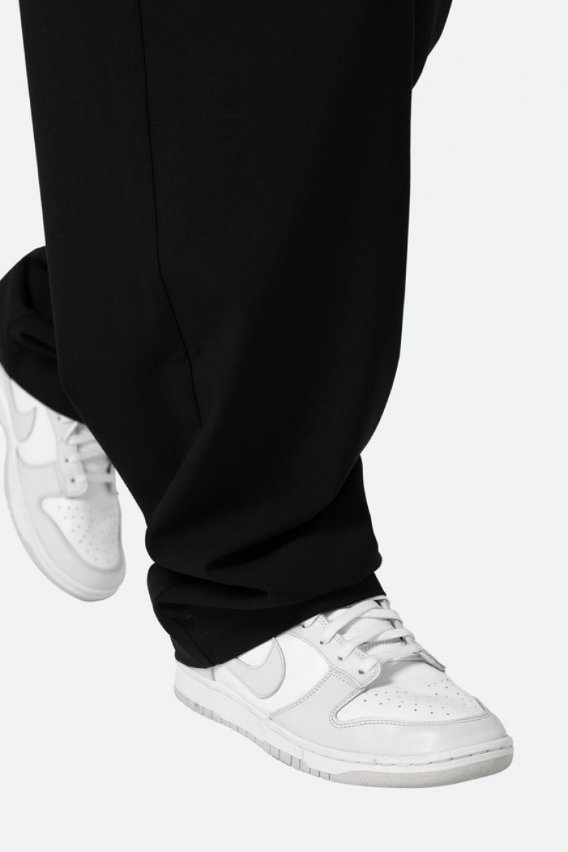 Mnml Baggy Trouser Pants Pants & Chinos Black | OX66-F6FS