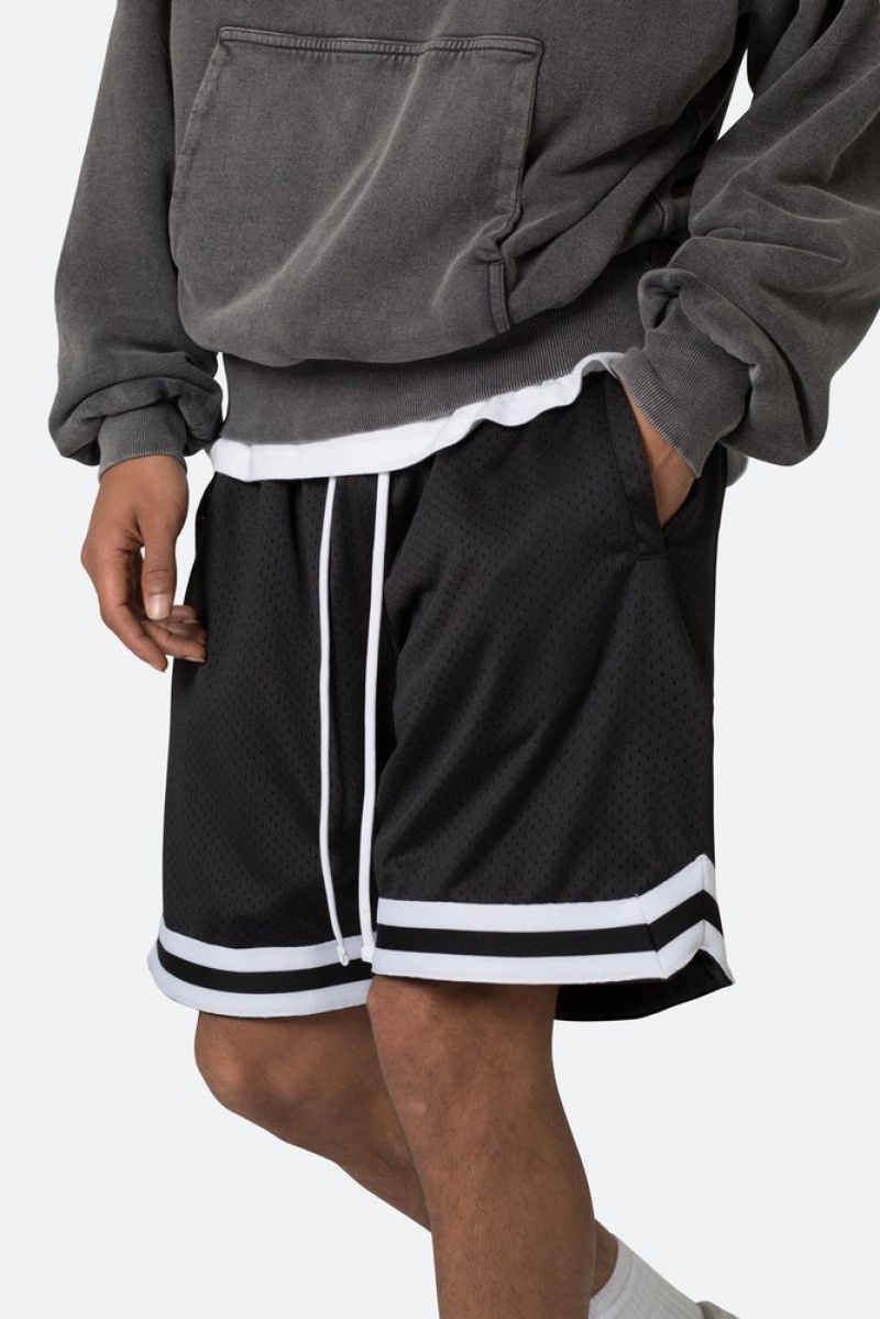 Mnml Basic Basketball Shorts Shorts Black/White | OY70-R8NP