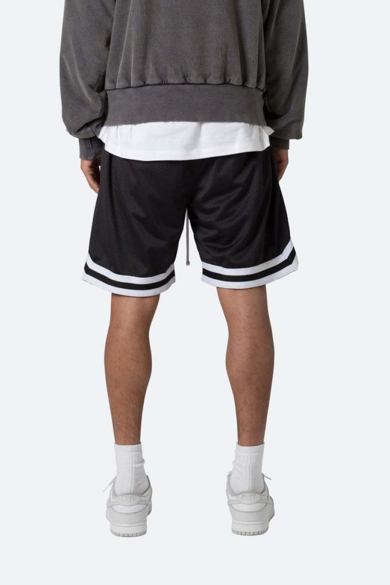 Mnml Basic Basketball Shorts Shorts Black/White | OY70-R8NP