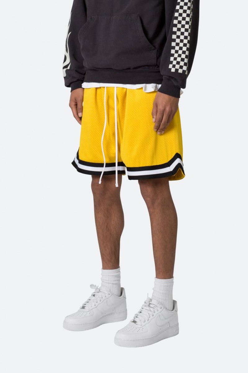 Mnml Basic Basketball Shorts Shorts Yellow | TI05-V5EN