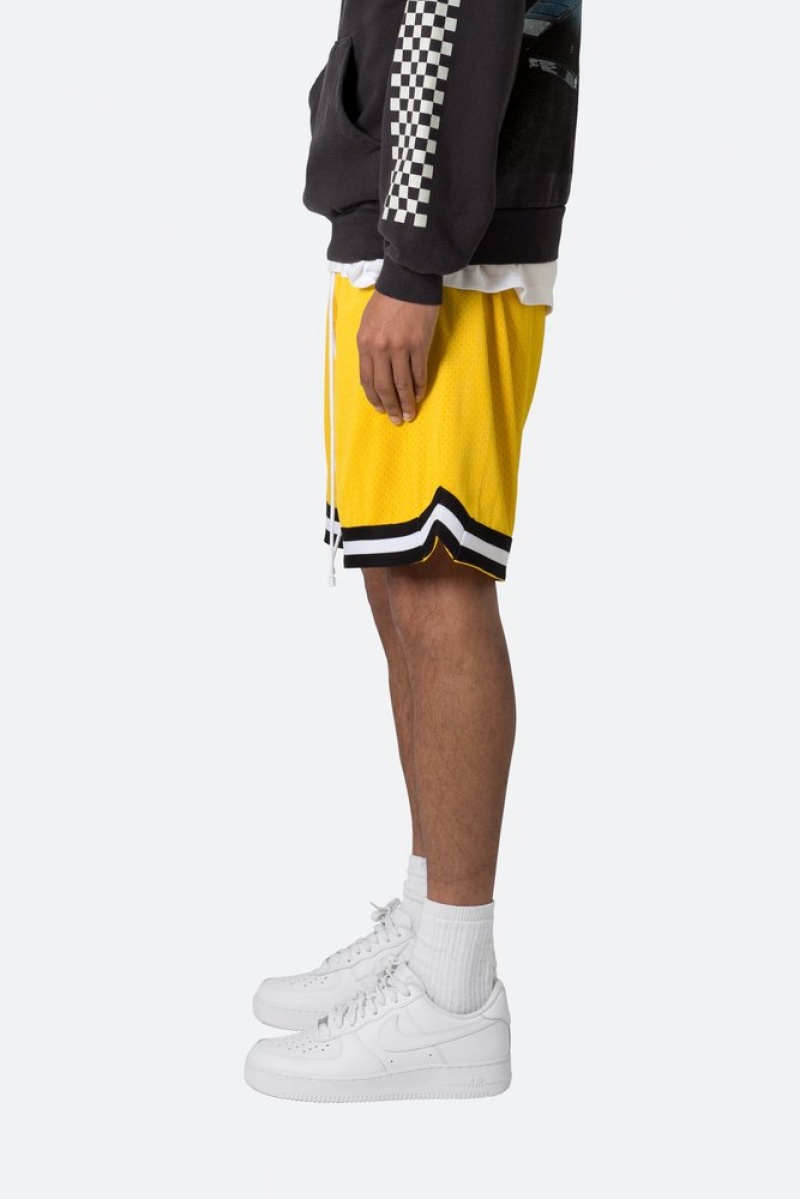 Mnml Basic Basketball Shorts Shorts Yellow | TI05-V5EN