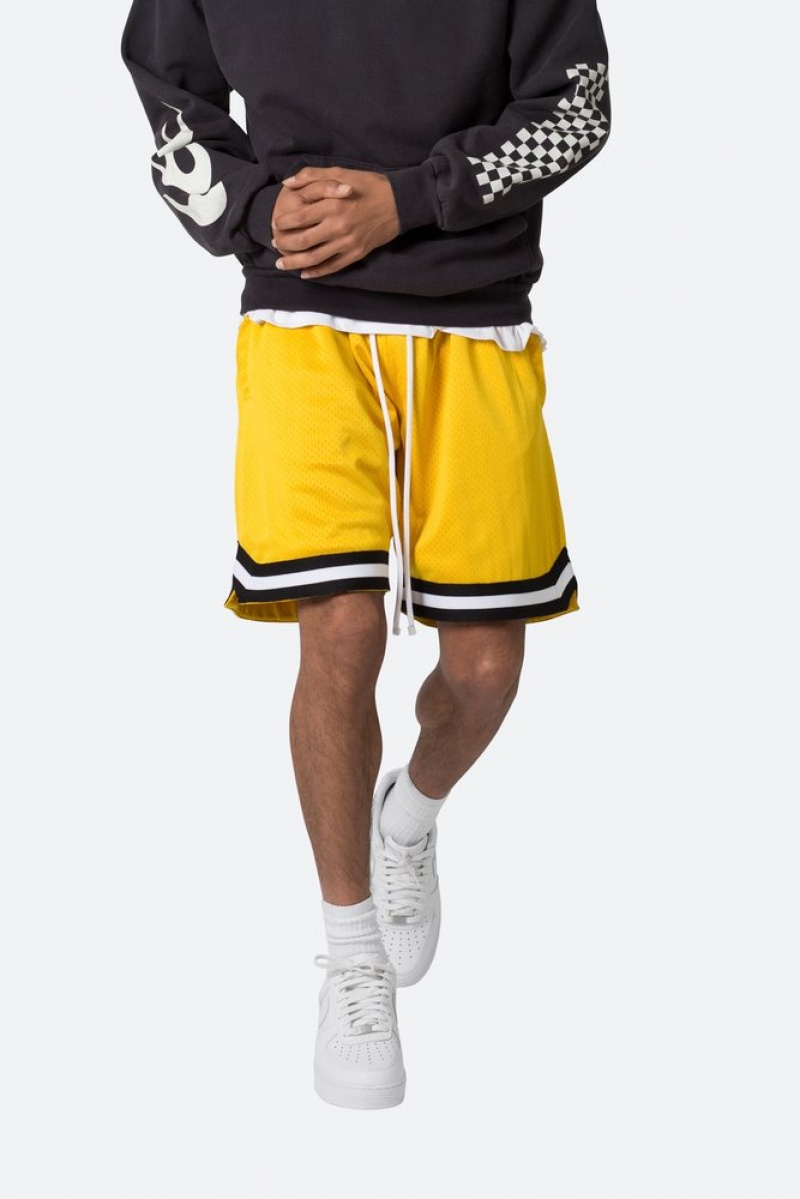 Mnml Basic Basketball Shorts Shorts Yellow | TI05-V5EN