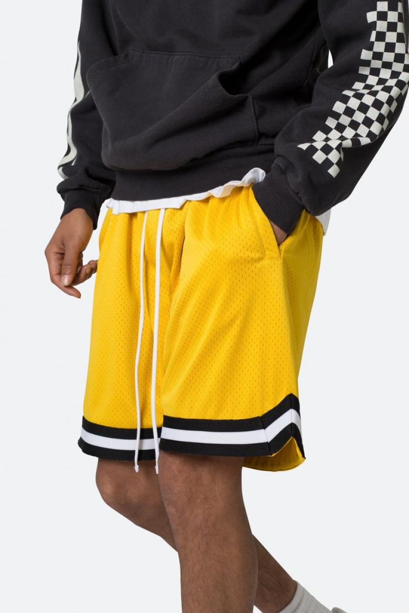 Mnml Basic Basketball Shorts Shorts Yellow | TI05-V5EN