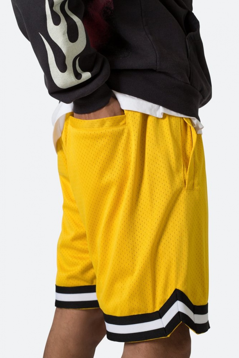 Mnml Basic Basketball Shorts Shorts Yellow | TI05-V5EN