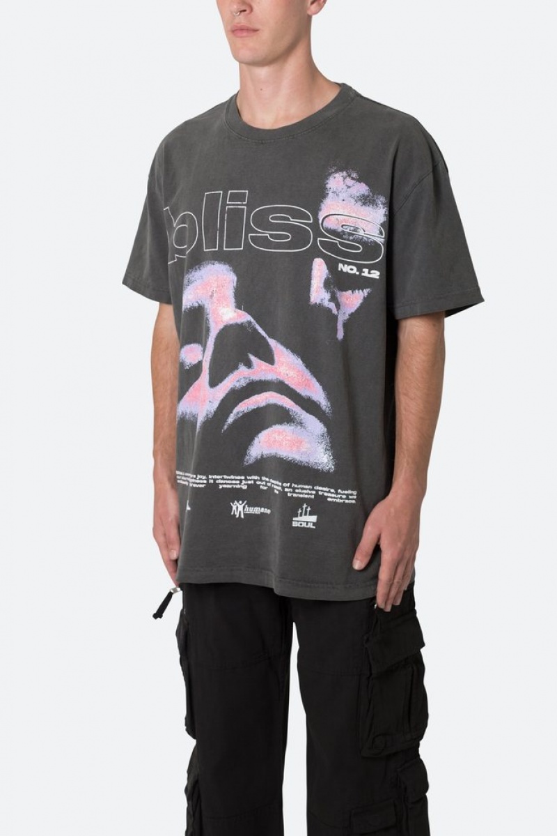 Mnml Bliss Tee Tees Washed Black | PM78-H8NE