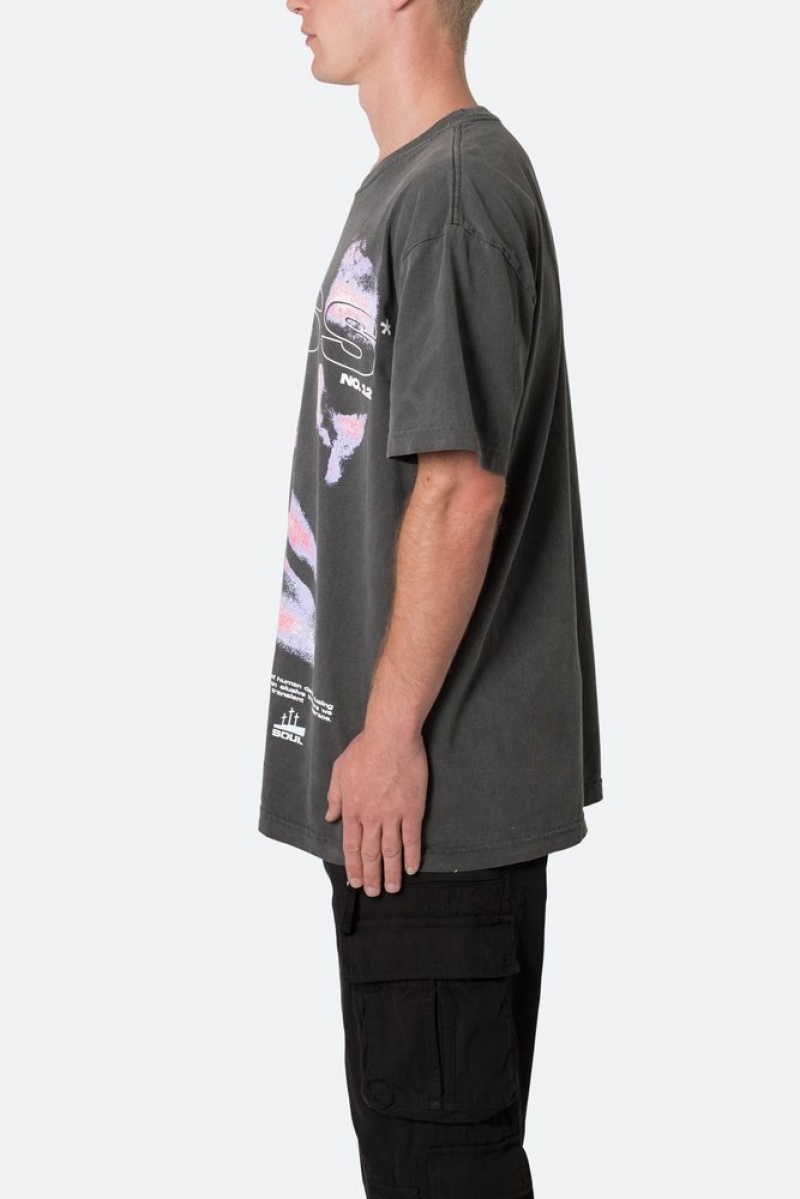 Mnml Bliss Tee Tees Washed Black | PM78-H8NE