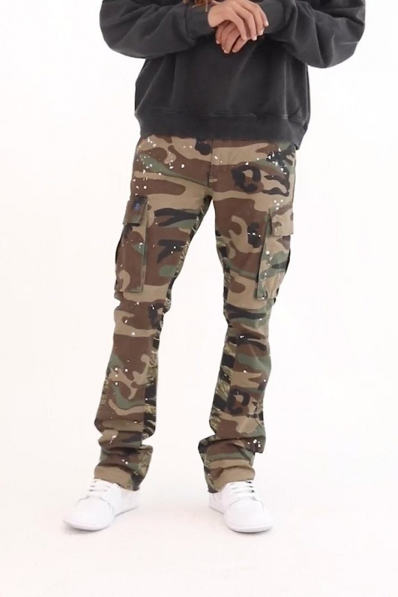 Mnml Bootcut Cargo Pants Cargos Camo | BD79-Y2KF